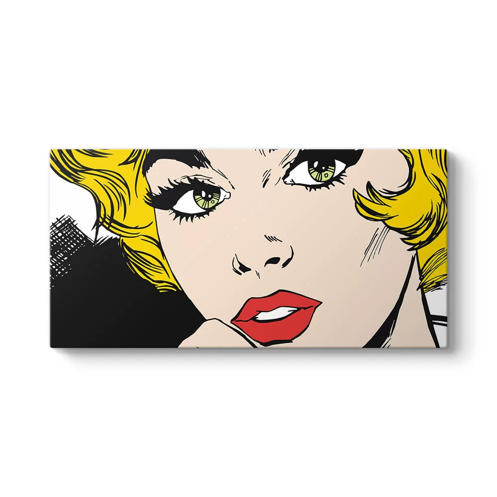 Cartoon Vintage Tablo - Model 5